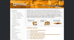 Desktop Screenshot of claygar.cz